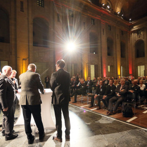 Verleihung der Auszeichnung „Das Goldene Band 2015” am 05.11.2015 in Berlin. Foto: Stephanie Pilick