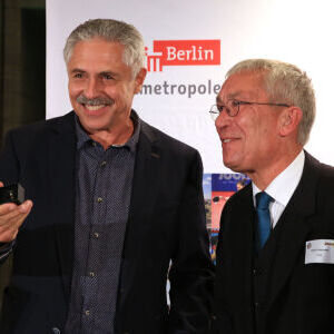 Auszeichnung Das Goldene Band 2018: Preisträger Harald Schmid (l) und Hanns Ostermann